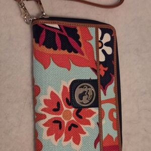Spartina Daufuskie Island Floral Patterned Phone Wallet Case